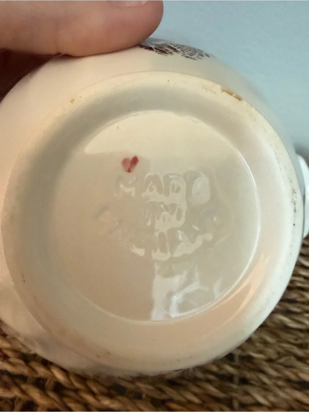 Vintage Johnson Brothers His Majesty Lidded Sugar Bowl Turkey Thanksgiving